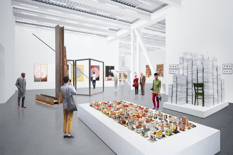 New Museum new york city manhattan expanded building galleries atrium workshops Toby Devan Lewis