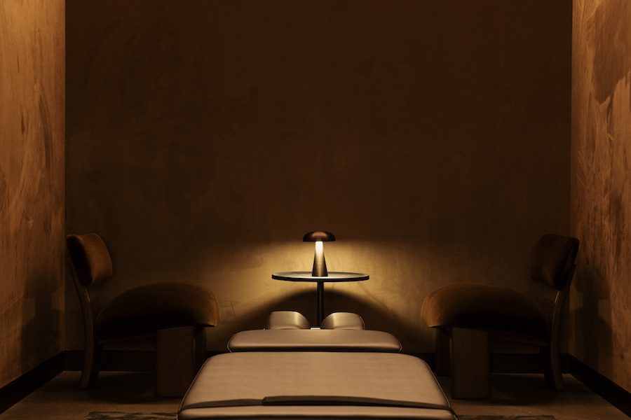 remedy place boston social wellness club functional medicine sauna bath minimalist Chiropractic Acupuncture Suite