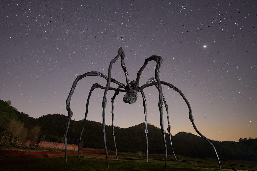 Louise Bourgeois Maman giant spider installation khao kai art forest park thailand